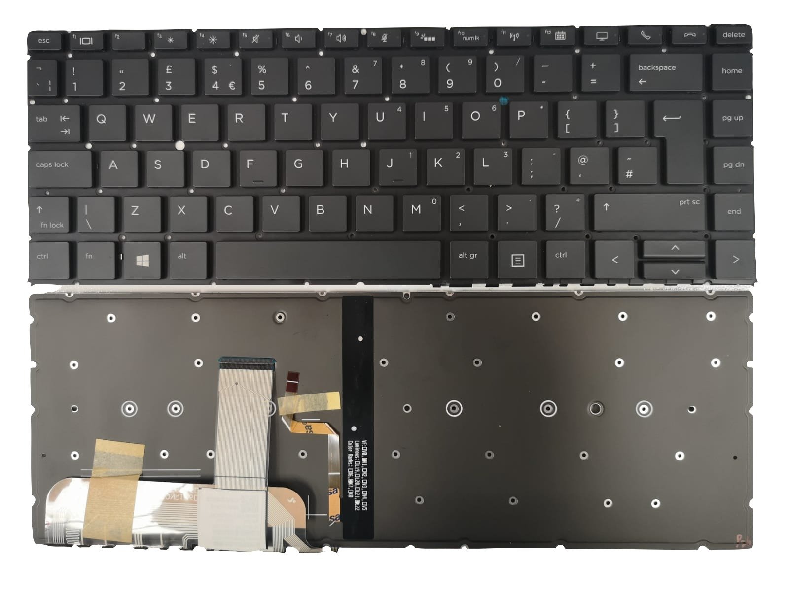 HP Elitebook 1040 G4 UK Keyboard - Next Day Delivery