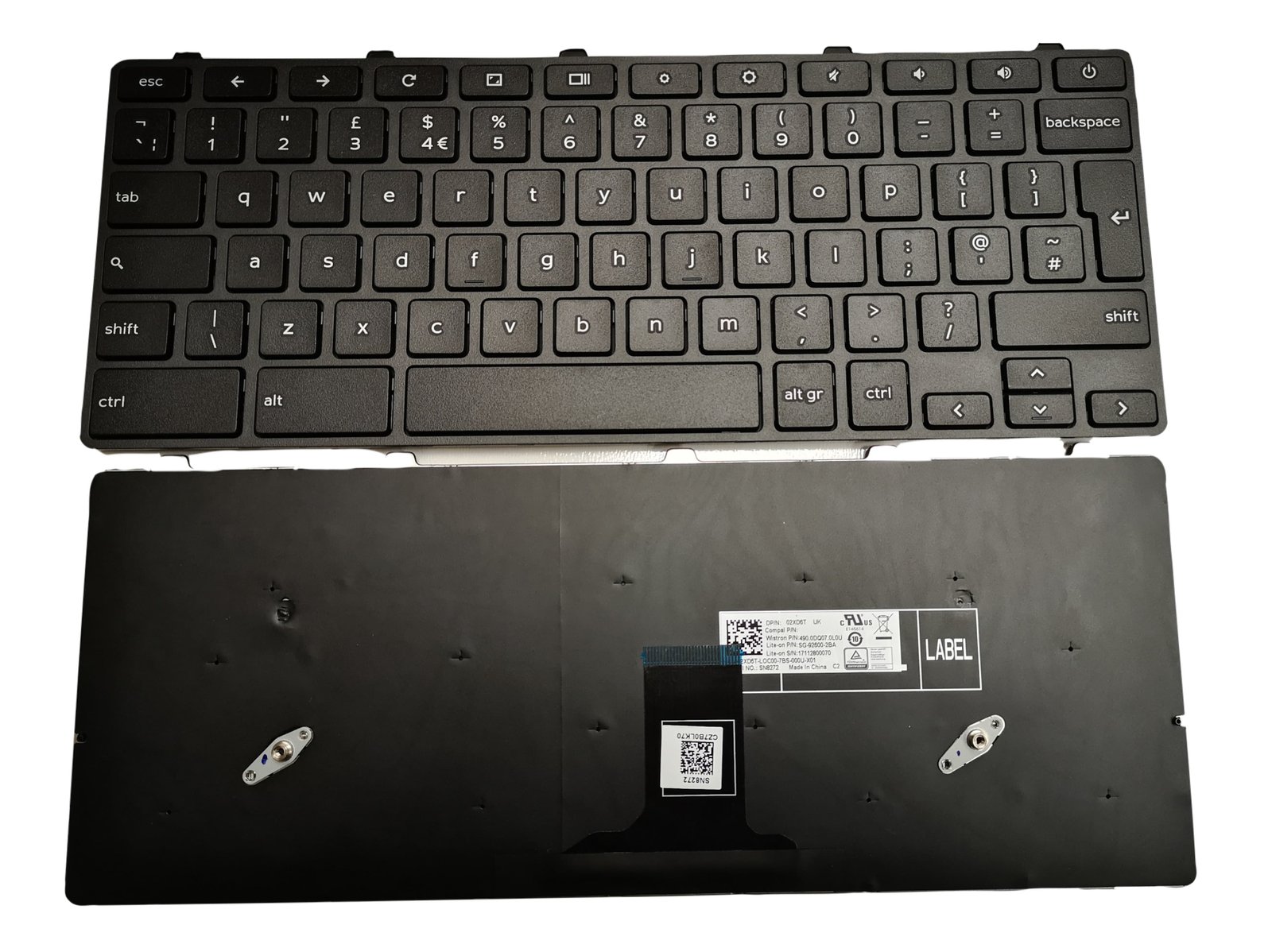 Dell Chromebook 3100 UK Keyboard 2XD6T - Next Day Delivery