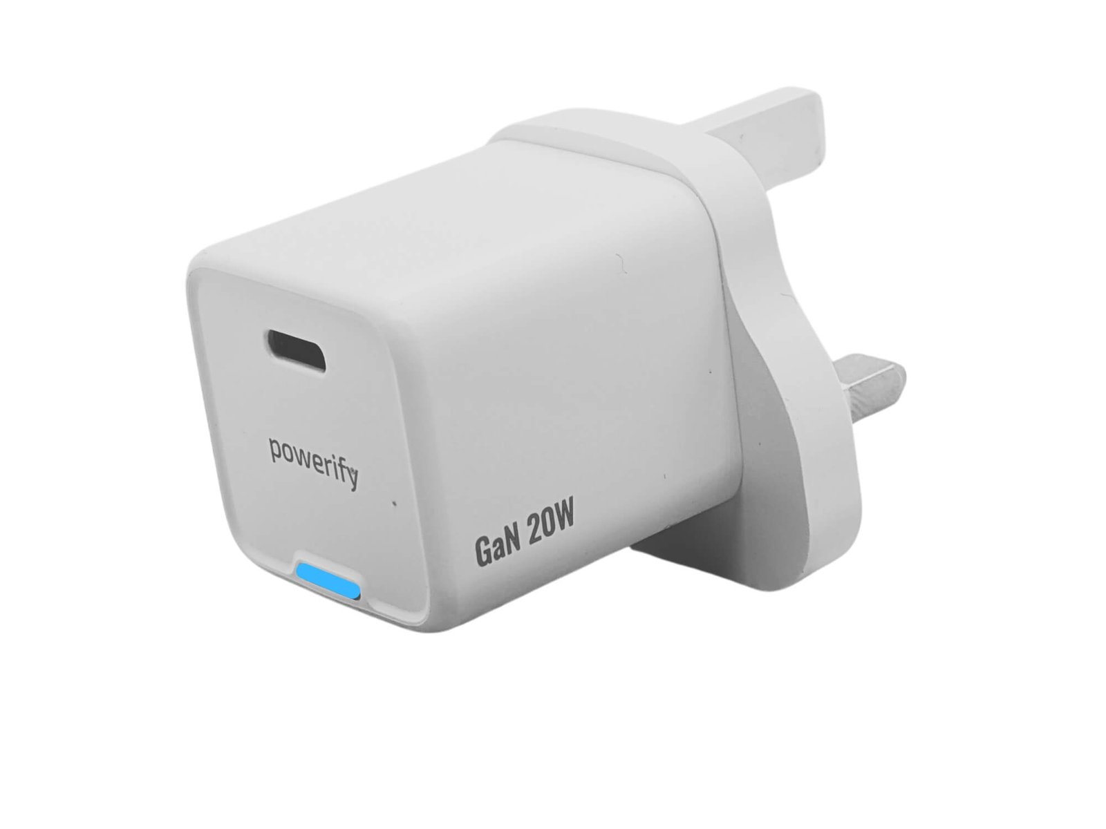 Powerify 20W USB-C Adapter for iPhone and Android - Next Day Delivery