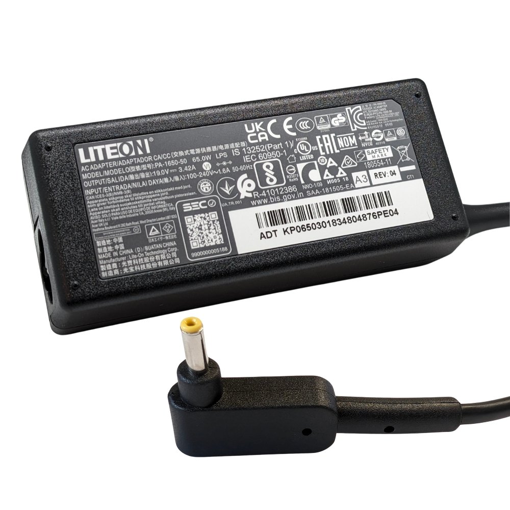 Lite-on PA-1650-50A3 65W Adapter 3MM - Next Day Delivery