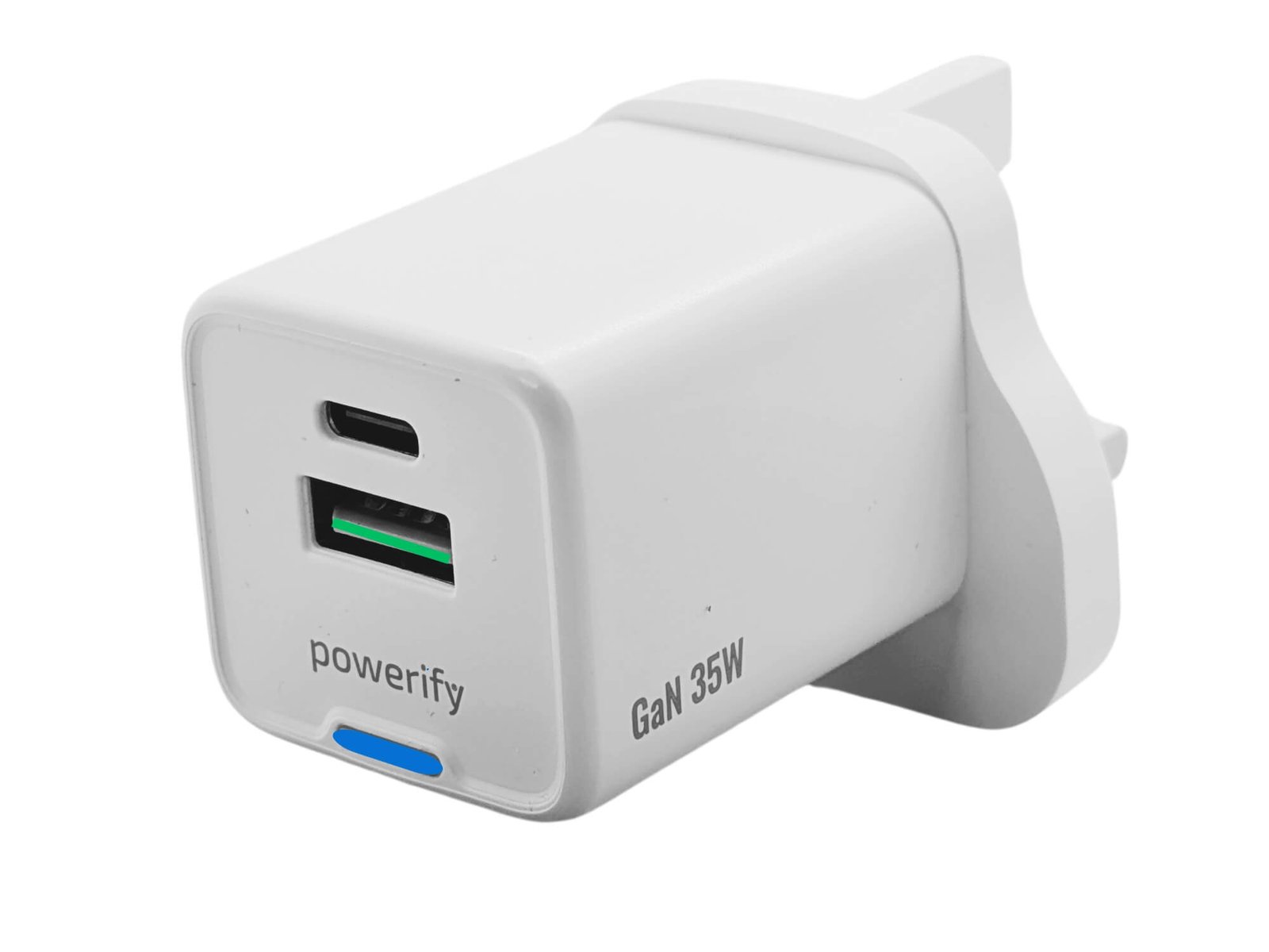 Powerify 35W USB C & A Adapter - Next Day Delivery