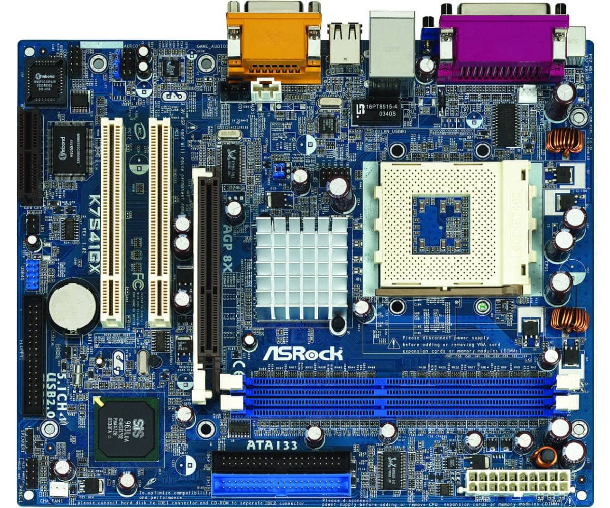Asrock K7S41GX Socket 462 Motherboard - Next Day Delivery