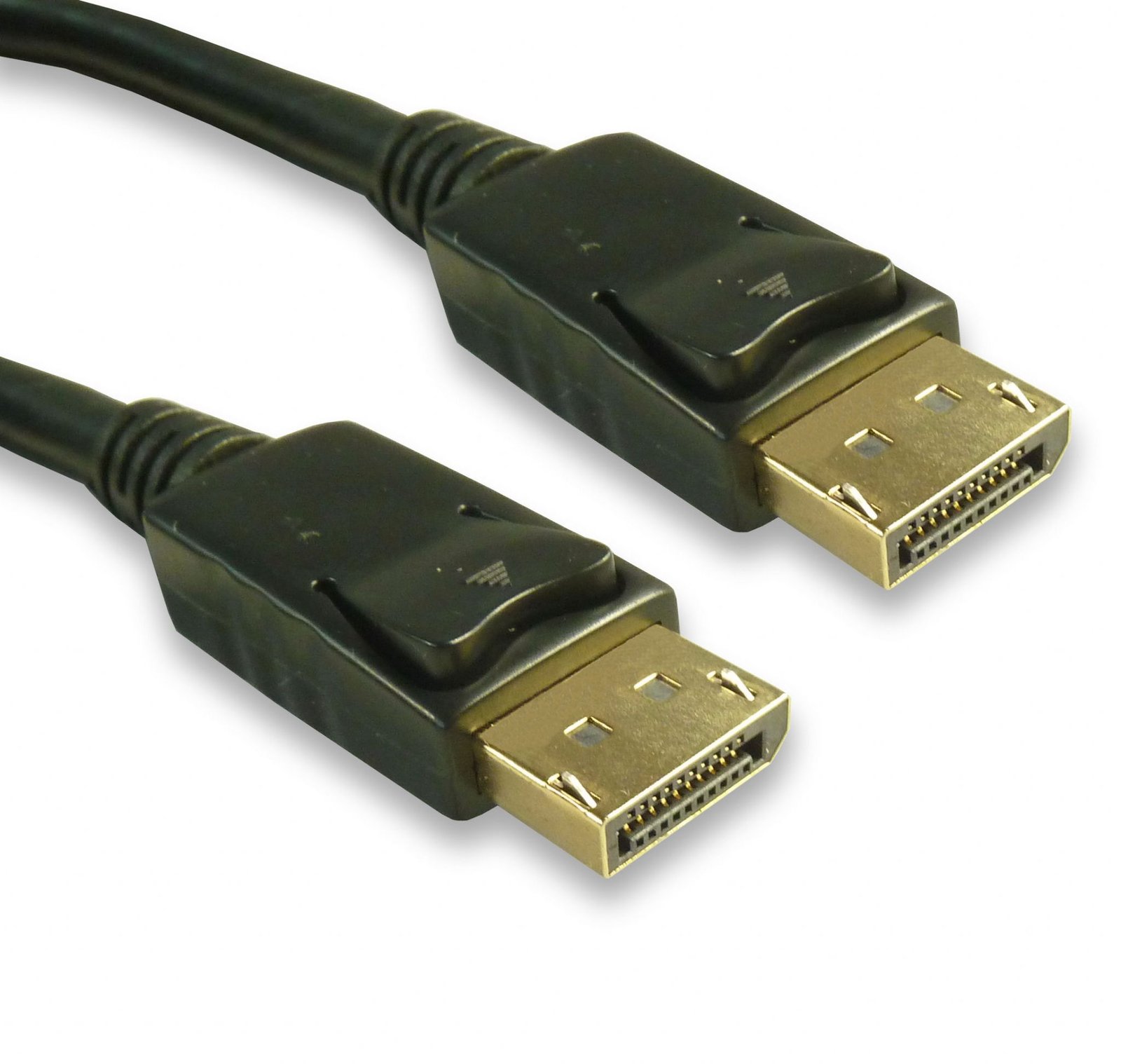 4K Display Port Cable for Monitor 1.8m Black - Next Day Delivery